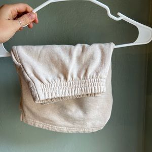 Brandy Melville Sweat Shorts - Cream